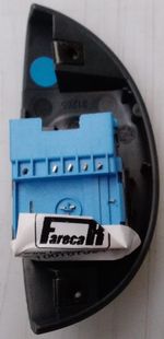 BOTAO VIDRO ELETRICO SIMPLES AMBAR DIREITO FIAT 100161694 PALIO FIRE
