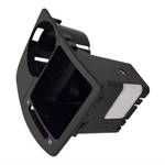 MOLDURA ACABAMENTO PAINEL ESQUERDO ORIGINAL VW 373857043 SEM GRADE AR DIFUSOR GOL G2 BOLA
