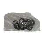 KIT DE FRISOS CENTRAIS CROMADOS DA GRADE DIANTEIRA FIAT PALIO 30 ANOS 2004 A 2008