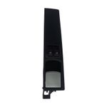 MOLDURA BOTAO VIDRO ELETRICO DUPLO C/ MAÇANETA ABRIR PORTA FIAT 735390966 ESQUERDO IDEA 2006 A 2010
