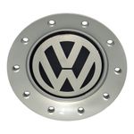 CALOTA DO MIOLO DA RODA DE LIGA LEVE ARO 15 ORIGINAL VW 6Q0601149GGRB POLO 2002 A 2006