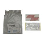 EMBLEMA SS PRATA RESINADO ORIGINAL GM 93343187 ASTRA CORSA MERIVA