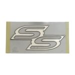 EMBLEMA SS PRATA RESINADO ORIGINAL GM 93343187 ASTRA CORSA MERIVA