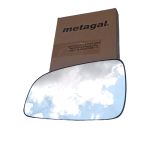 LENTE COM BASE SUBCONJUNTO RETROVISOR METAGAL RGQM37 ESQUERDA VECTRA 2006 A 2012