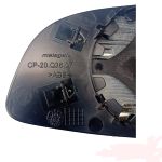 LENTE COM BASE SUBCONJUNTO RETROVISOR METAGAL RGQM36 DIREITA VECTRA 2006 A 2012