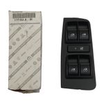 BOTAO VIDRO ELETRICO QUADRUPLO ORIGINAL FIAT 735362697 ESQUERDO PALIO WEEKEND SIENA STRADA