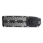 MOLDURA GRADE PARACHOQUE SEM FAROL AUXILIAR MILHA ORIGINAL VW 5X0853665 ESQUERDO GOL 2003 A 2006