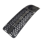 MOLDURA GRADE PARACHOQUE SEM FAROL AUXILIAR MILHA ORIGINAL VW 5X0853665 ESQUERDO GOL 2003 A 2006