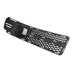 MOLDURA GRADE PARACHOQUE SEM FAROL AUXILIAR MILHA ORIGINAL VW 5X0853665 ESQUERDO GOL 2003 A 2006