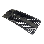 MOLDURA GRADE PARACHOQUE SEM FAROL AUXILIAR MILHA ORIGINAL VW 5X0853666 DIREITO GOL 2003 A 2006