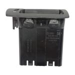 MOLDURA ACABAMENTO PAINEL ESQUERDO ORIGINAL VW 373857043 SEM GRADE AR DIFUSOR GOL G2 BOLA