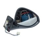 RETROVISOR ELETRICO CINZA NEUTRO ADVENTURE ORIGINAL FIAT METAGAL DIREITO IDEA 2011 2012 2013