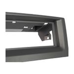 MOLDURA PAINEL CENTRAL RADIO 1 DIN CINZA FIAT 735460870 PUNTO LINEA
