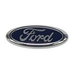 EMBLEMA TAMPA PORTA MALA TRASEIRA ORIGINAL FORD BU5A19H250AA NEW FIESTA HATCH 2014 A 2019 MONDEO 2002 A 2005