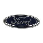 EMBLEMA TAMPA PORTA MALA TRASEIRA ORIGINAL FORD BU5A19H250AA NEW FIESTA HATCH 2014 A 2019 MONDEO 2002 A 2005