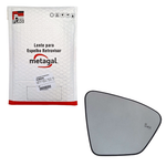 LENTE COM BASE SUBCONJUNTO RETROVISOR COM SENSOR PONTO CEGO METAGAL RJBMH6 DIREITO YARIS CROSS 