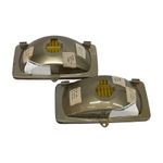 PAR DE BLOCO DO FAROL AUXILIAR MILHA NEBLINA EURO SERRA AMARELO ORIGINAL CIBIÉ 044113