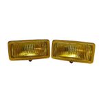 PAR DE BLOCO DO FAROL AUXILIAR MILHA NEBLINA EURO SERRA AMARELO ORIGINAL CIBIÉ 044113