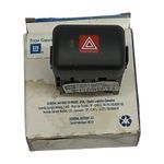 INTERRUPTOR LUZ ADVERTENCIA BOTAO PISCA ALERTA COM ALARME SISTEMA ANTI-FURTO GM 24416082 ZAFIRA 2001 A 2011