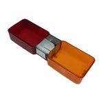 LENTE DA LANTERNA TRASEIRA FIXAÇÃO 4 PARAFUSOS GM ARTEB 52251445 ESQUERDA D40 D60 CAMINHÃO GMC 3500HD  SILVERADO