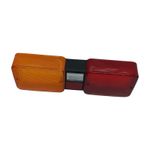 LENTE DA LANTERNA TRASEIRA FIXAÇÃO 4 PARAFUSOS GM ARTEB 52251445 ESQUERDA D40 D60 CAMINHÃO GMC 3500HD  SILVERADO