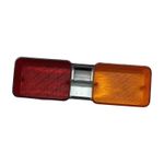 LENTE DA LANTERNA TRASEIRA FIXAÇÃO 4 PARAFUSOS GM ARTEB 52251445 ESQUERDA D40 D60 CAMINHÃO GMC 3500HD  SILVERADO