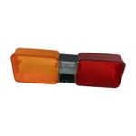 LENTE DA LANTERNA TRASEIRA FIXAÇÃO 4 PARAFUSOS GM ARTEB 52251446 DIREITO D40 D60 CAMINHÃO GMC 3500HD SILVERADO