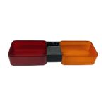 LENTE DA LANTERNA TRASEIRA FIXAÇÃO 4 PARAFUSOS GM ARTEB 52251446 DIREITO D40 D60 CAMINHÃO GMC 3500HD SILVERADO