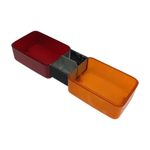 LENTE DA LANTERNA TRASEIRA FIXAÇÃO 4 PARAFUSOS GM ARTEB 52251446 DIREITO D40 D60 CAMINHÃO GMC 3500HD SILVERADO