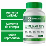 Estimulante 100% - (Long Jack; Catuaba, Guaraná, Ginseng Panax, Marapuama)