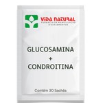 Glucosamina + Condroitina 30 Sachês - Vida Natural