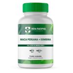 Maca Peruana 500mg + Ioimbina 5mg - 60caps - Vida Natural