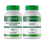 Melatonina 10mg Liberação Prolongada e Prosleep 130mg - Melhora Qualidade do Sono