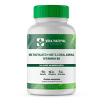 Metilfolato 1mg+ Metilcobalamina 1mg+ Vitamina B6 15mg - Vida Natural