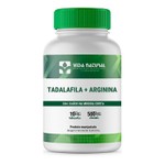 Tadalaf 10mg + Arginina 500mg - Vida Natural