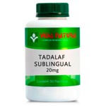 Tadalaf Sublingual 20mg 30 Pastilhas - Vida Natural