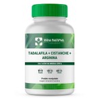 Tadalafila 10mg, Cistanche 100mg, Arginina 200mg - Energia e Performance Física