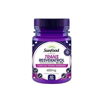 Trans resveratrol Sunfood 600mg 60 Softgels - Potente Anti-oxidante