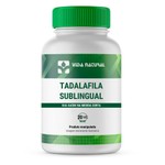 Tadalaf Sublingual 20mg 60 Pastilhas - Vida Natural