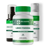 Spray Estimulante + Gel Estimulante + Libido Feminina - Kit Prazer Feminino