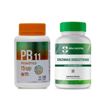 PB11 + Enzimas Digestivas-  Kit Saúde Intestinal e Digestiva