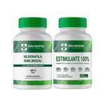 Kit Estimulante 100% 60 cps + Sildenafila 50mg Sublingual  30cps