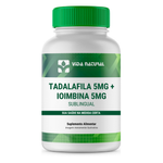 Tadalaf 5mg + Ioimbina 5mg Sublingual- Vida Natural
