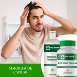 Minoxidil 5% + Finasterida 1% + Pill food capilar