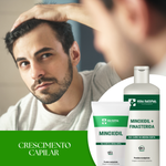 Minoxidil 5% + Finasterida 1% + Minoxidil creme para barba