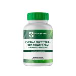 Enzimas Digestivas + Sais Biliares Cápsulas Gastroresistentes