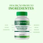 Enzimas Digestivas + Sais Biliares Cápsulas Gastroresistentes
