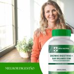 Enzimas Digestivas + Sais Biliares Cápsulas Gastroresistentes