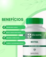 Biotina 5mg - Vida Natural