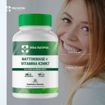 Nattokinase + Vitamina k2  - 60 cápsulas - 3 unidades